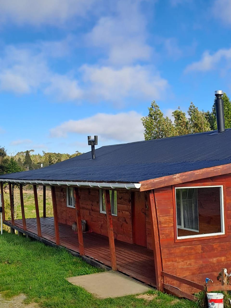 5.75-Hectare Property with Home and Greenhouse — Estaquilla, Southern Chile